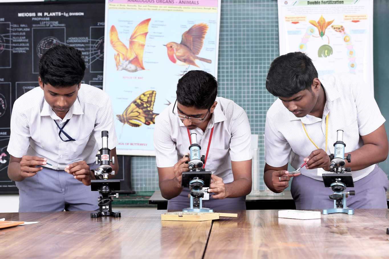 Soundararaja Vidyalaya Biology Laboratory