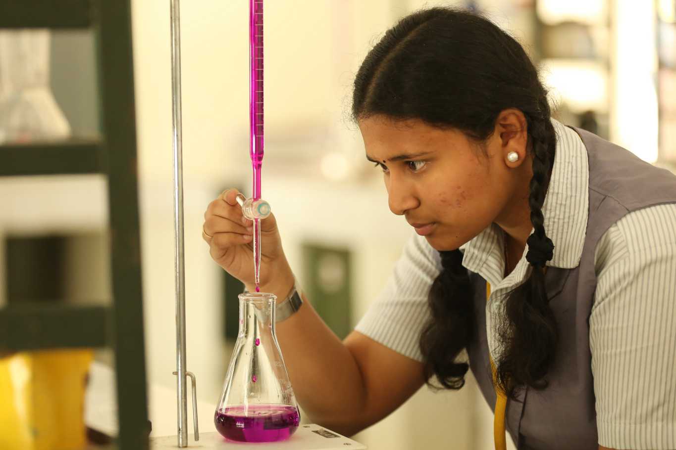 Soundararaja Vidyalaya Chemistry Laboratory